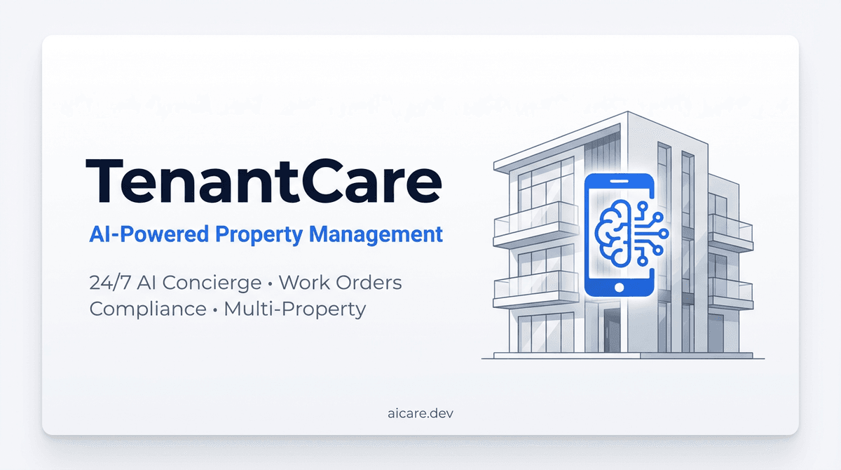 TenantCare — AI-Powered Property Management
